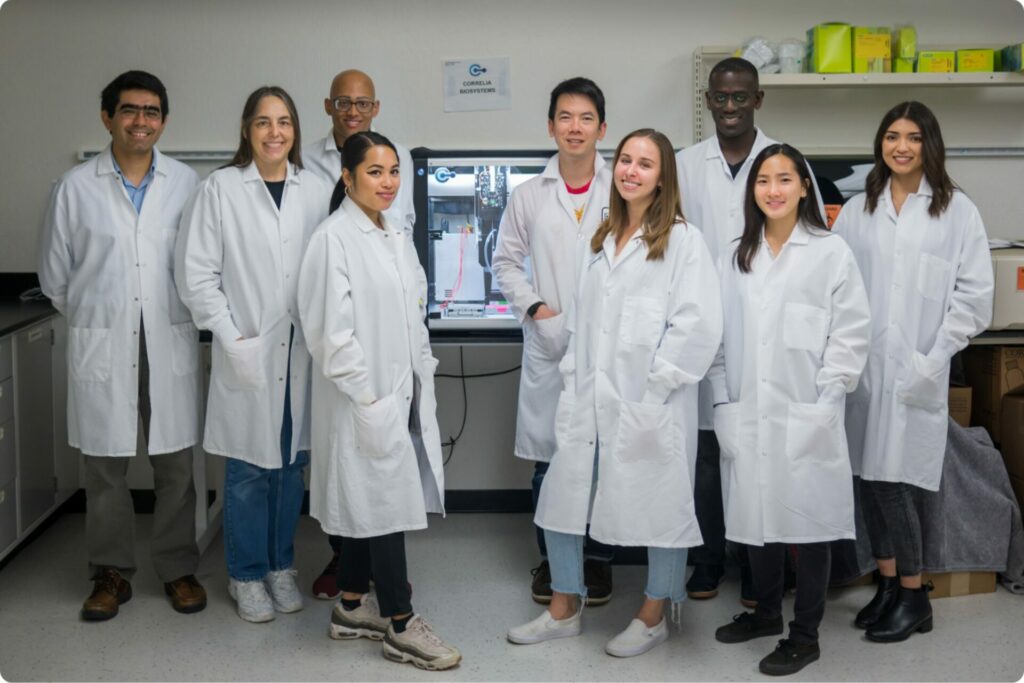 Correlia Biosystems team. Click to read the article 'After Adversity, Success Beckons,' featuring insights on their company.