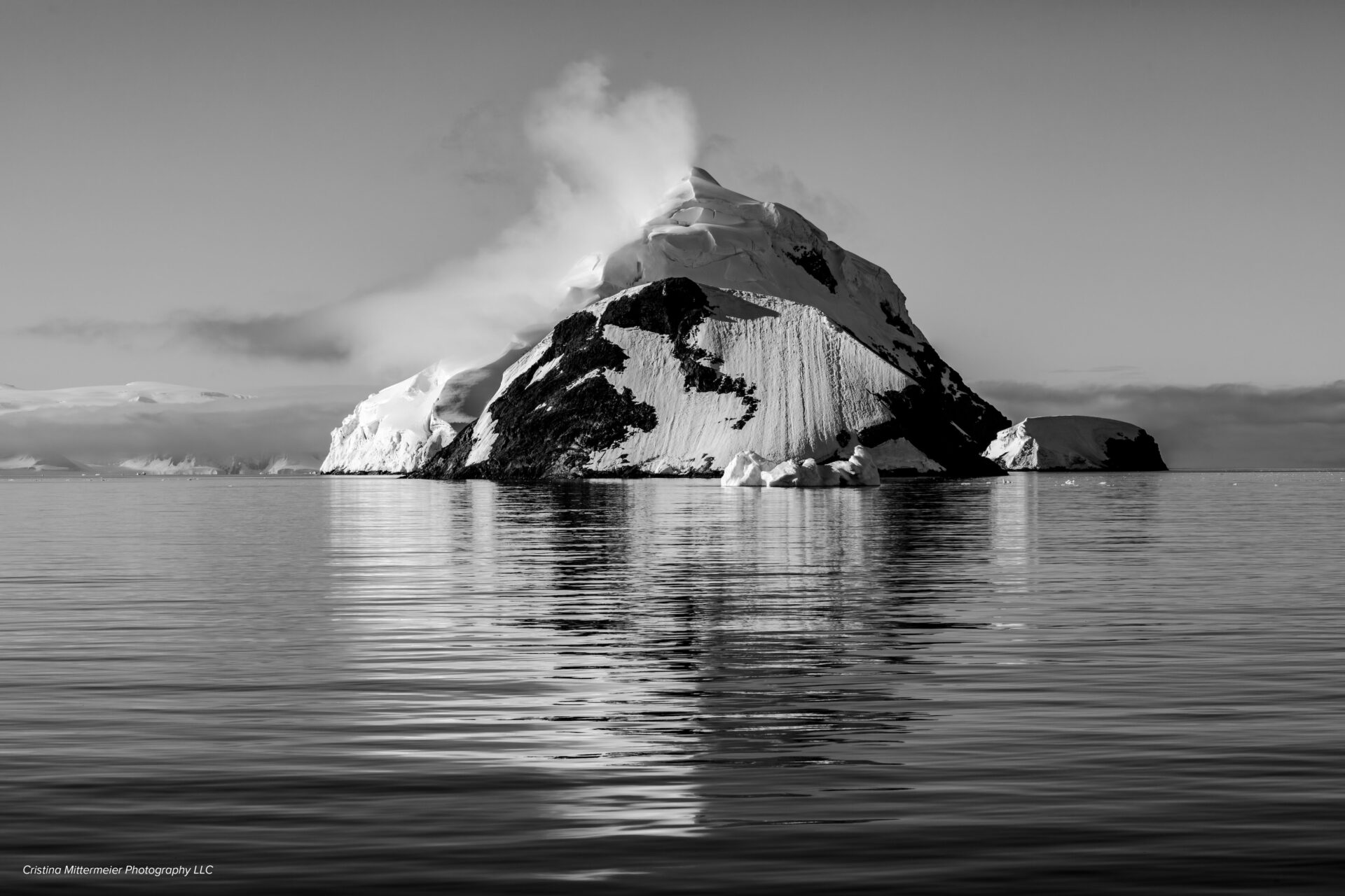 Iceberg in Antartica in B&W. Click to read the article 'What a 20th-Century Explorer Can Teach 21st-Century Entrepreneurs,' by Rob Wirszycz